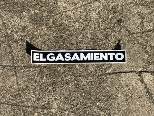 ELGASAMIENTO STICKERS G BLACK