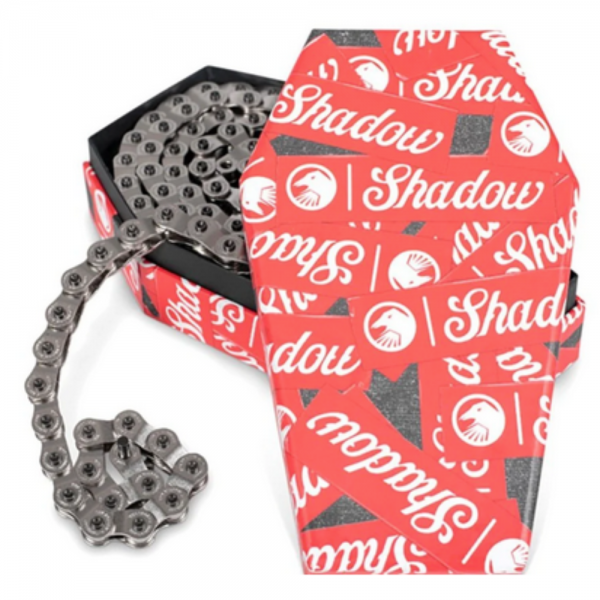SHADOW INTERLOCK V2 CHAIN - SILVER
