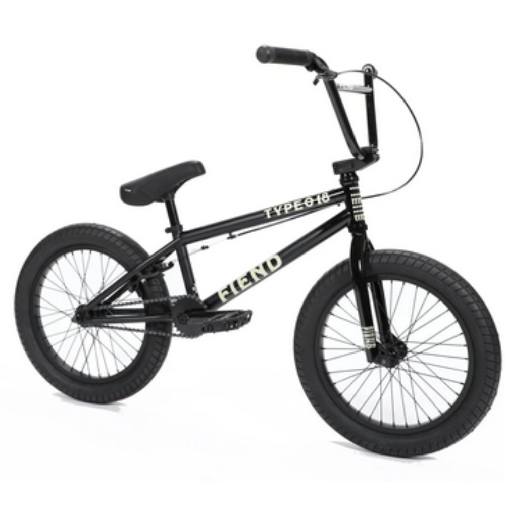 FIEND TYPE O 18" Black BMX BICI BIMBO KID BAMBINO PICCOLA 18 PROFESSIONALE FREESTYLE PUMPTRACK PUMP TRACK SCONTO BASSO POCO PREZZO SALDI