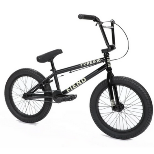 FIEND TYPE O 18" Black BMX BICI BIMBO KID BAMBINO PICCOLA 18 PROFESSIONALE FREESTYLE PUMPTRACK PUMP TRACK SCONTO BASSO POCO PREZZO SALDI