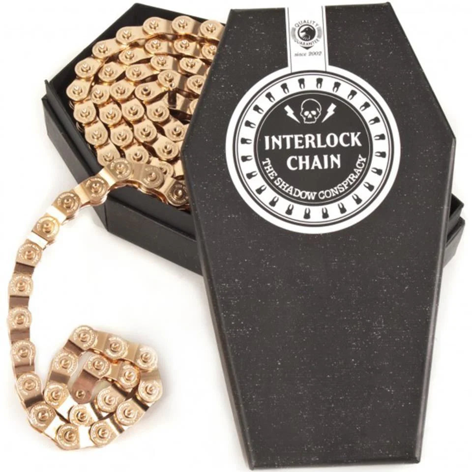 SHADOW INTERLOCK V2 CHAIN - COPPER