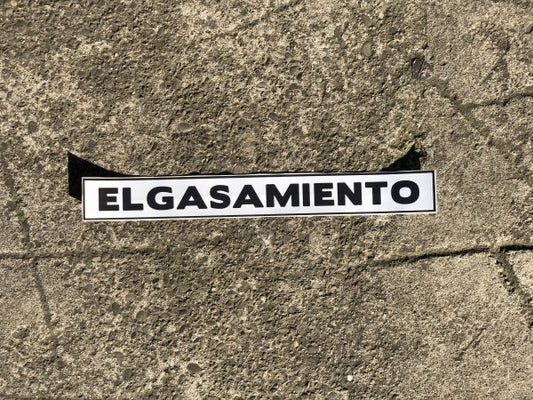ELGASAMIENTO STICKERS G WHITE